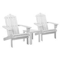 Adirondack White 3 pce set