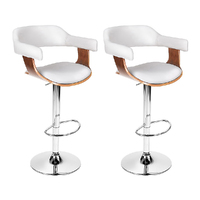 Bar stools with armrests 2 pce