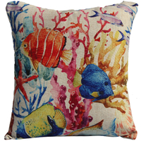 Coral Cushion