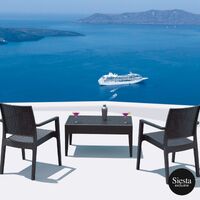 Ibiza Armchair+Tequila Lounge Table 3pce