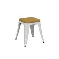 Riviera 450 Stool Timber Seat