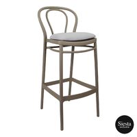 Victor Barstool 75 with Seat Pad